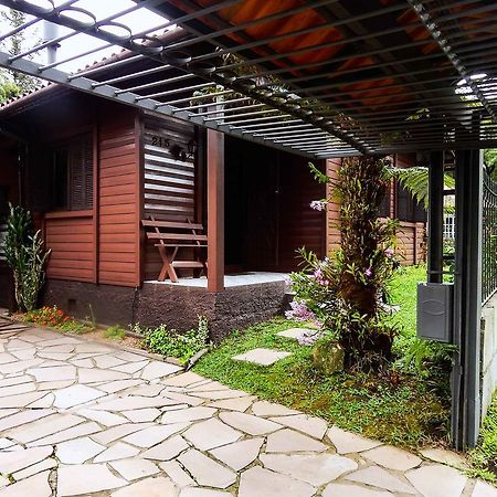 Chale Bosque Da Serra - Lindo Chale Canela Exterior foto